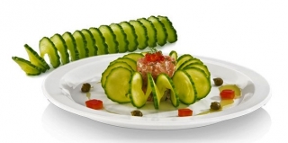 Krajarka do spirali z ogórka - PRESTO CARVING