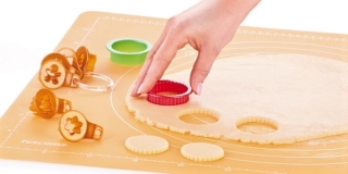 Foremki do wykrawania kruchych ciastek bożonarodzeniowych - DELÍCIA - 8 szt.