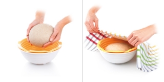 Koszyk z miską na domowy chleb - DELLA CASA