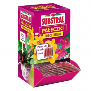 Pałeczki nawozowe do Orchidei - na 3 miesiące do 5 doniczek - Substral - 5 szt.