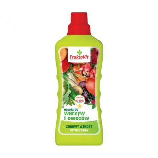 Nawóz mineralny do warzyw i owoców - Fruktovit - 1 litr