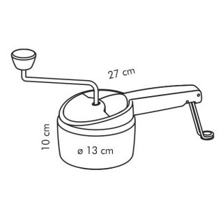 Tarka obrotowa - HANDY - 3 ostrza