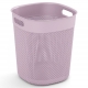 Kosz okrągły Filo Bucket - 16 litrów - różowy