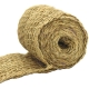 Taśma jutowa - doskonała na ozdoby - 6 x 300 cm - naturalna