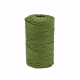 Nić lniana - nabłyszczana, zielona - 50g/60m